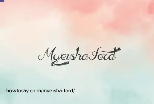Myeisha Ford