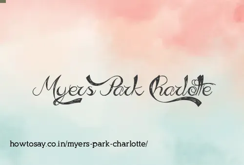 Myers Park Charlotte