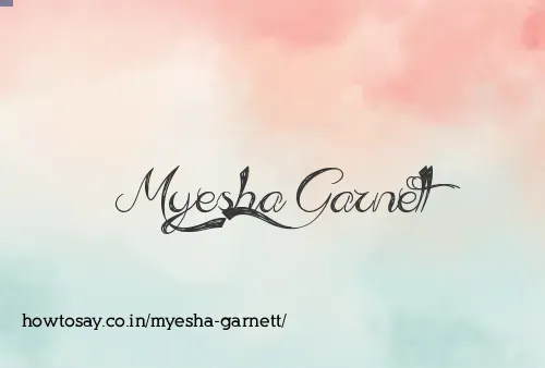 Myesha Garnett