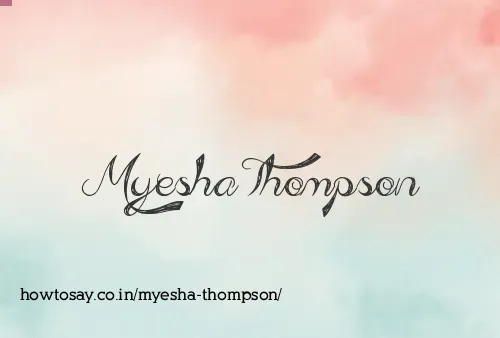 Myesha Thompson