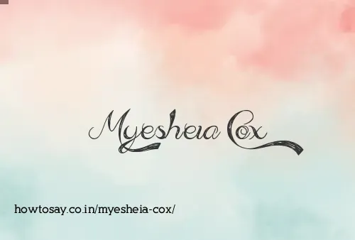 Myesheia Cox