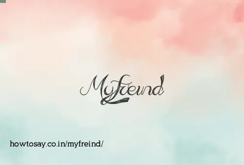 Myfreind