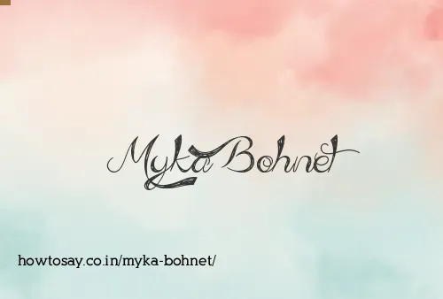 Myka Bohnet