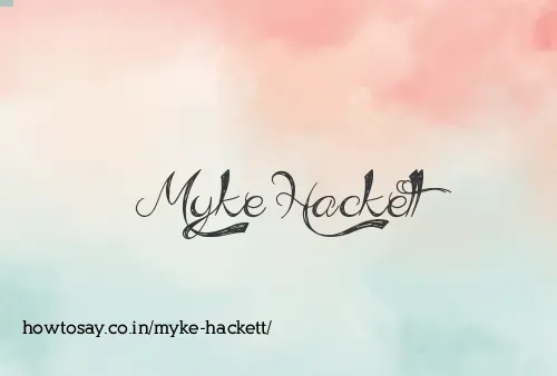 Myke Hackett