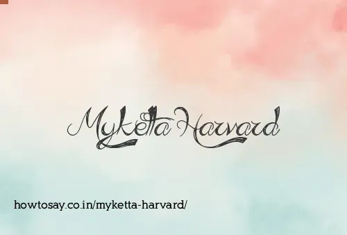 Myketta Harvard