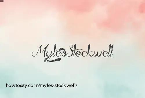 Myles Stockwell