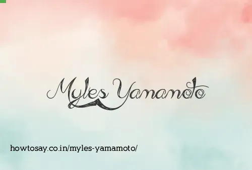 Myles Yamamoto