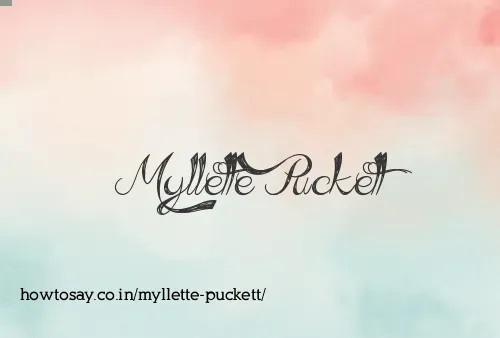 Myllette Puckett