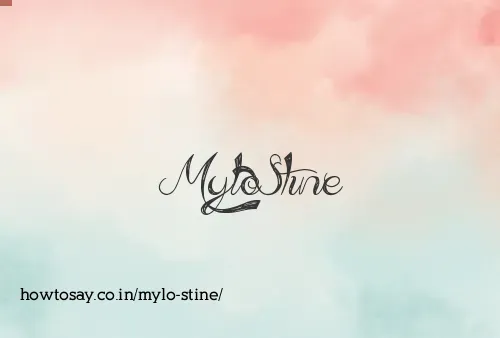 Mylo Stine
