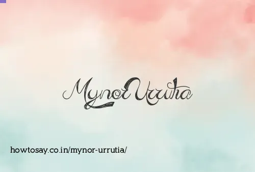 Mynor Urrutia