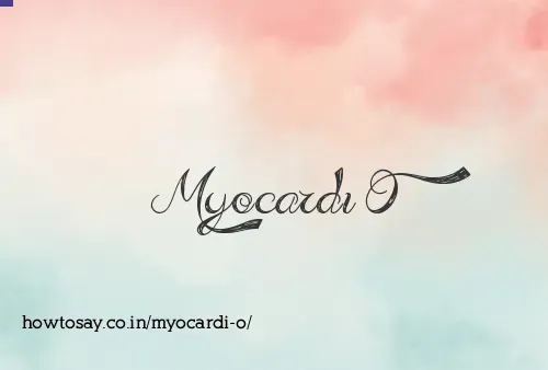 Myocardi O