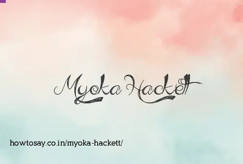 Myoka Hackett