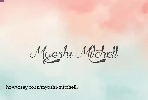 Myoshi Mitchell
