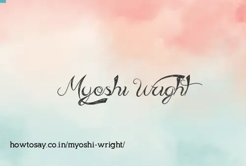 Myoshi Wright