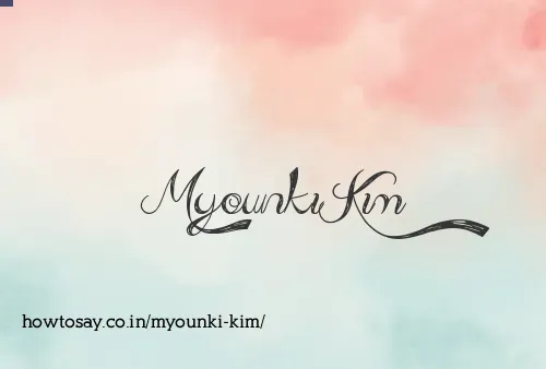 Myounki Kim