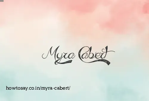 Myra Cabert