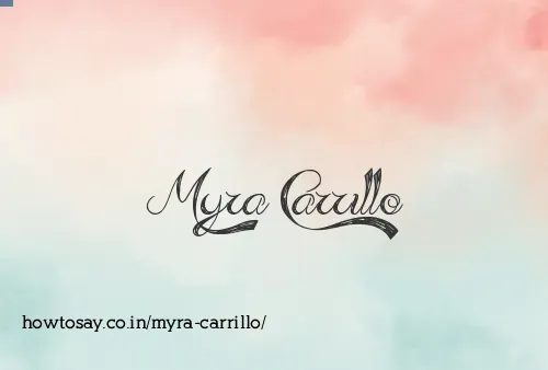 Myra Carrillo