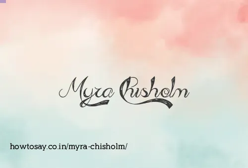 Myra Chisholm