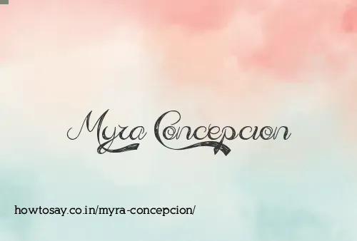 Myra Concepcion
