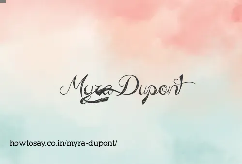 Myra Dupont