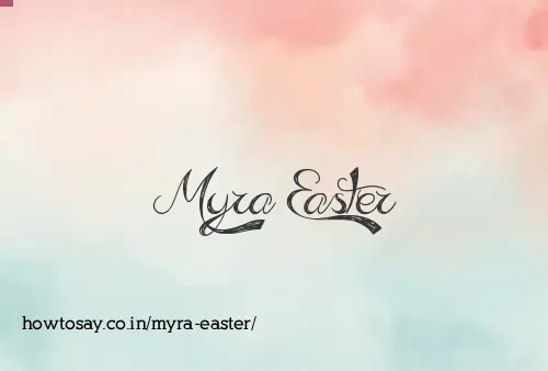 Myra Easter