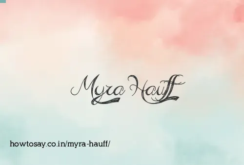 Myra Hauff