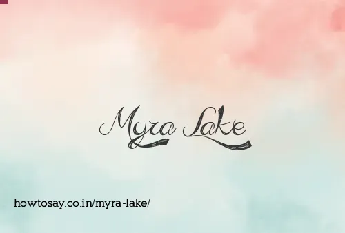 Myra Lake