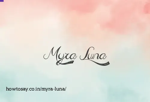 Myra Luna