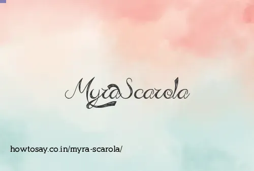 Myra Scarola