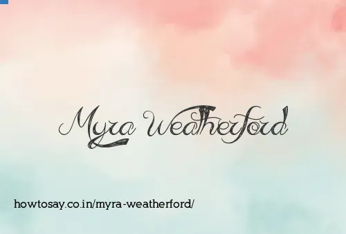 Myra Weatherford
