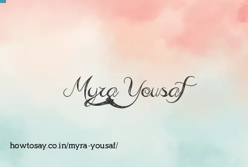 Myra Yousaf