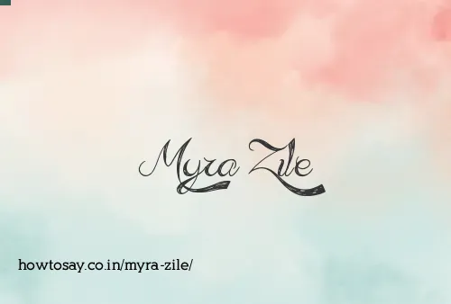 Myra Zile