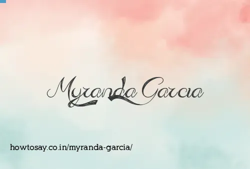 Myranda Garcia