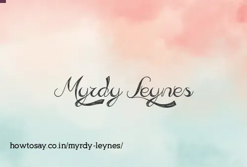 Myrdy Leynes