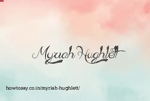 Myriah Hughlett
