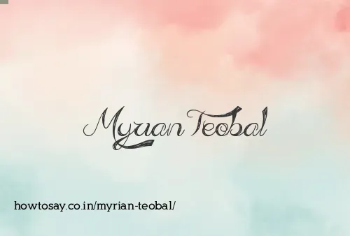 Myrian Teobal