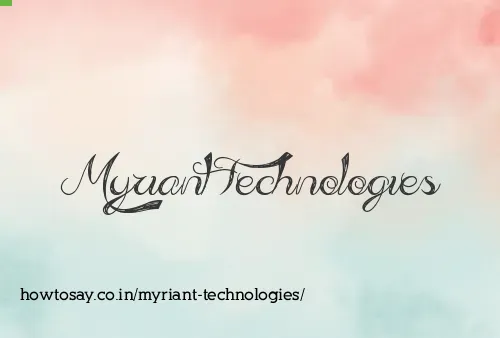 Myriant Technologies