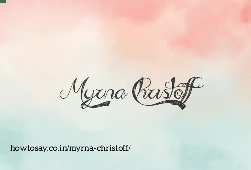 Myrna Christoff