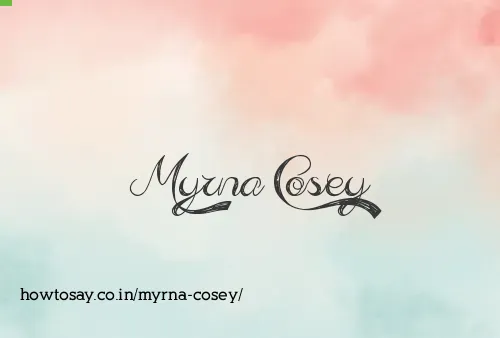 Myrna Cosey
