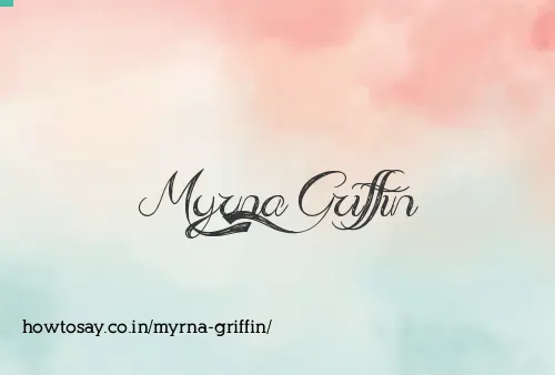 Myrna Griffin