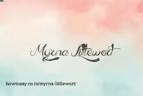 Myrna Littlewort