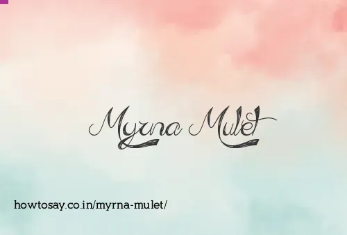 Myrna Mulet