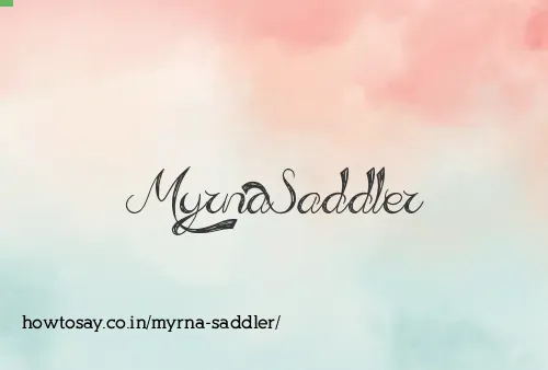 Myrna Saddler