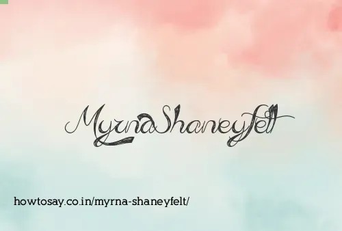 Myrna Shaneyfelt