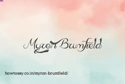 Myron Brumfield