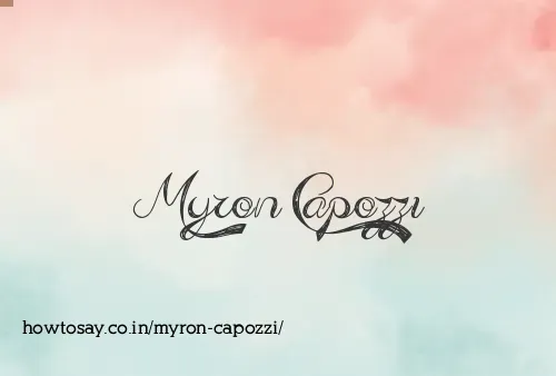 Myron Capozzi