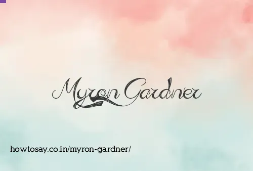 Myron Gardner