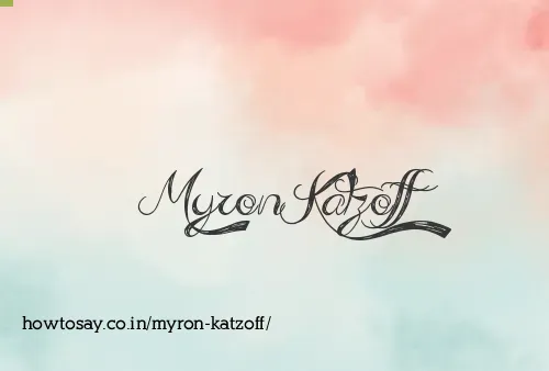 Myron Katzoff