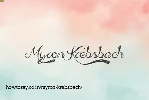 Myron Krebsbach
