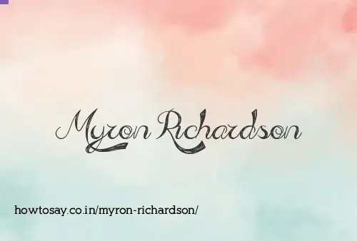 Myron Richardson